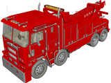 Kenworth K100 Fire Wrecker 3D Model preview