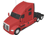 Kenworth T700 (2010) 3D Model preview