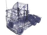 Kenworth Truck 3D Model