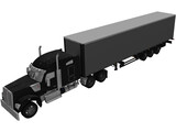Kenworth W990 3D Model preview