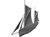 Ketch 3D Model preview