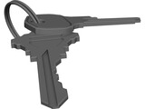 Keys 3D Model preview