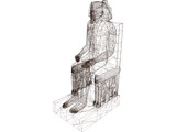 Khafre Statue 3D Model