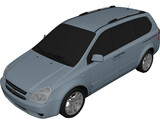 Kia Carnival Sedona 3D Model preview