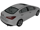 Kia Cerato Forte (2014) 3D Model