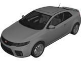 Kia Cerato Koup 3D Model preview