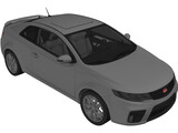 Kia Cerato Koup 3D Model