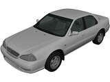 Kia Clarus (1998) 3D Model preview