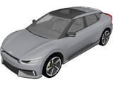 Kia EV6 GT (2022) 3D Model preview