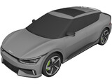 Kia EV6 GT (2022) 3D Model preview