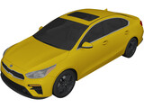 Kia Forte (2019) 3D Model preview