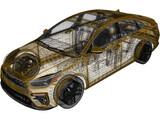 Kia Forte (2019) 3D Model