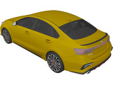 Kia Forte GT (2019) 3D Model