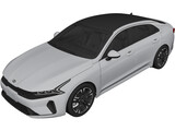 Kia K5 GT-Line CN (2021) 3D Model preview