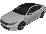 Kia K5 MX (2016) 3D Model preview