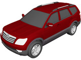 Kia Mohave (2008) 3D Model preview