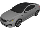 Kia Optima SX GDI 3D Model preview