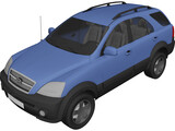 Kia Sorento (2009) 3D Model preview