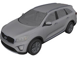 Kia Sorento (2014) 3D Model preview