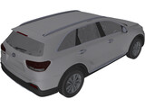 Kia Sorento (2014) 3D Model