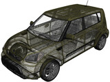 Kia Soul (2010) 3D Model