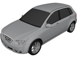 Kia Spectra (2007) 3D Model preview