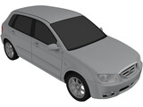 Kia Spectra (2007) 3D Model