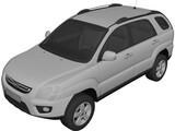 Kia Sportage (2009) 3D Model preview
