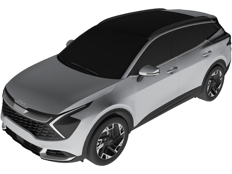 Kia Sportage (2021) 3D Model