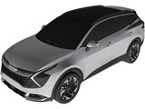 Kia Sportage (2021) 3D Model preview