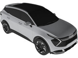 Kia Sportage (2021) 3D Model