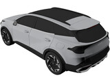 Kia Sportage (2021) 3D Model