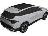 Kia Sportage (2021) 3D Model