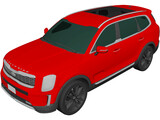 Kia Telluride (2019) 3D Model preview