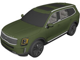 Kia Telluride (2020) 3D Model preview