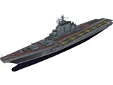 Kiev Russian Aircraft Carrier 3D Model preview