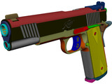 Kimber 1911 3D Model preview