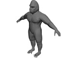 King Kong 3D Model preview