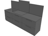 Kitchen 3D Model preview