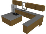 Kitchen 3D Model preview
