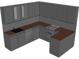 Kitchen Complete 3D Model preview