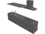 Kitchen Elam E5 3D Model preview