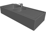 Kitchen Sink 3D Model preview