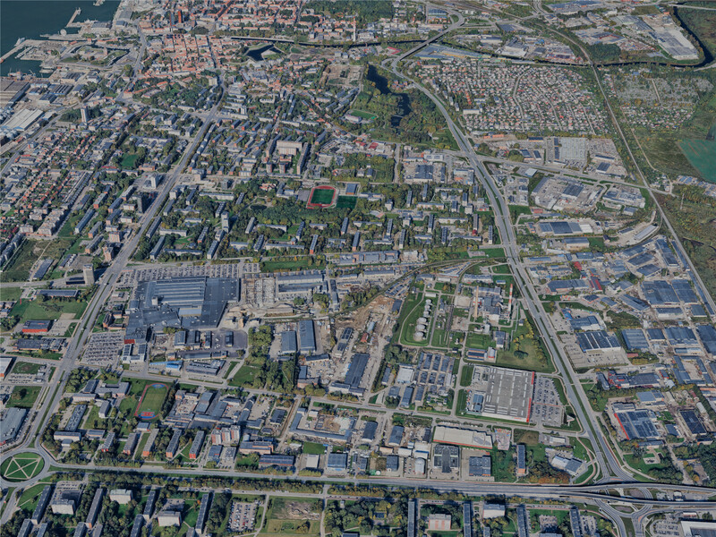 Klaipeda City, Lithuania (2024) 3D Model
