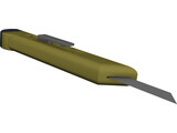 Knife Utility 3D Model preview