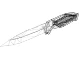 Knife 3D Model