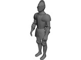 Knight 3D Model preview