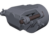 Knott Brake FSG110 3D Model preview