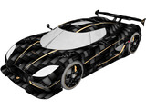 Koenigsegg Agera RS (2015) 3D Model preview