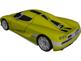 Koenigsegg CCX 3D Model preview